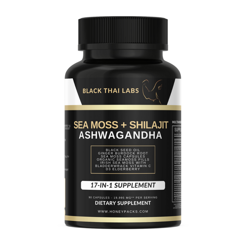 Sea Moss Plus Shilajit Ashwagandha